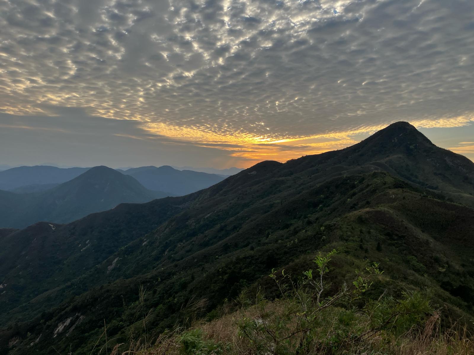 山脉景色